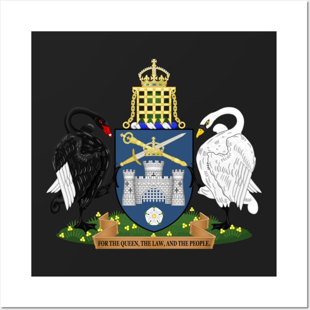 Coat of Arms of the Australian Capital Territory Wall Art by Flags of the World